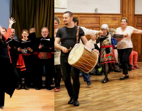 Balkan Duo Meets Slavic Voices