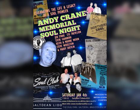 Andy Crane Memorial Soul Night