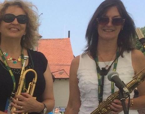 Jane Tuff (sax) & Sue Richardson (tpt/vox) with The Neal Richardson Trio