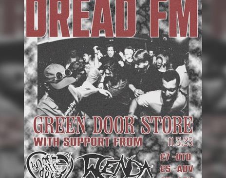 Dread FM with support from Bones Ate Arfa & Tacenda