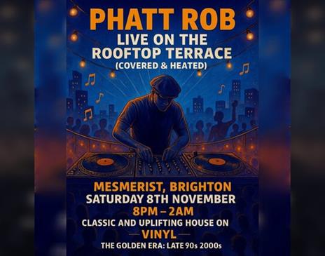 DJ Phatt Rob: Vinyl On the Roof!