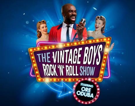 Ore Oduba in The Vintage Boys Rock'n'Roll Show