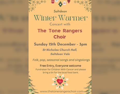 Winter Warmer With The Tone Rangers Choir - Saltdean