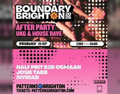 Boundary After Party - House + Ukg Rave