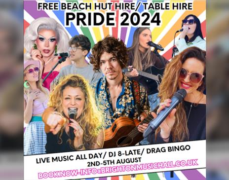 Brighton Pride Beach Party at Brighton Music Hall