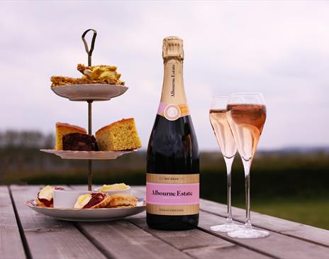 Sparkling Wine High Tea