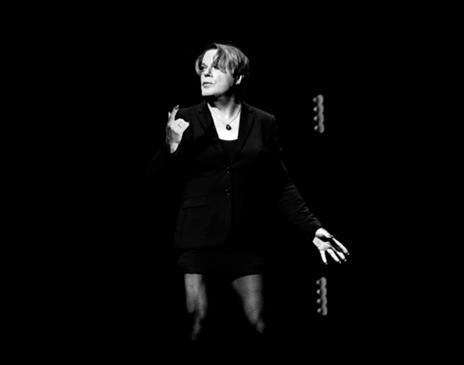 Eddie Izzard performs Shakespeare’s Hamlet