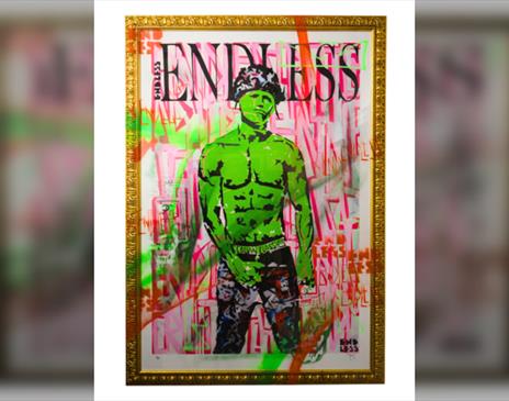 Crotch Grab - Art Exhibition