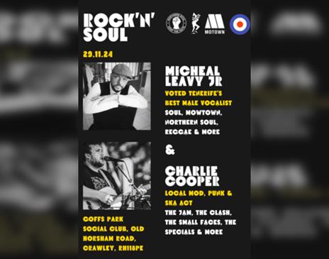 Rock & Soul - Crawley Michael Leavy Jr and Charlie Cooper