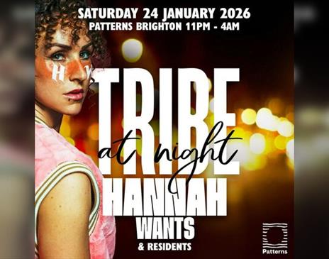 Hannah Wants TRIBE At Night Patterns Brighton