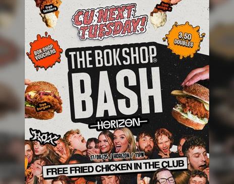 Cu Next Tuesday | Bok Shop Bash | 17 / 06 / 2025