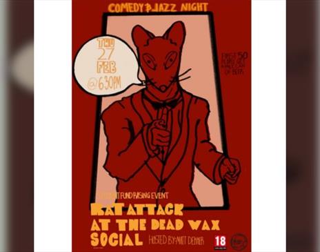 Rat Attack at the Dead Wax Social - Comedy & Jazz