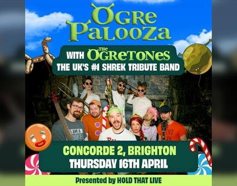 Ogrepalooza With The Ogretones: The Uk's #1 Shrek Tribute Band