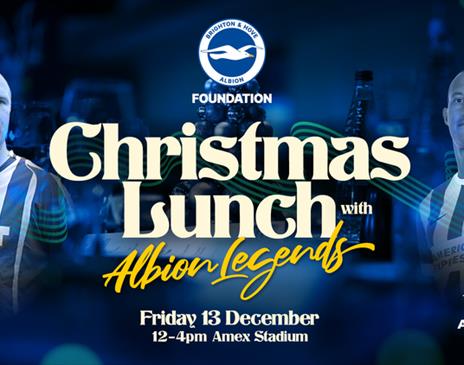 Christmas Lunch with Albion Legends