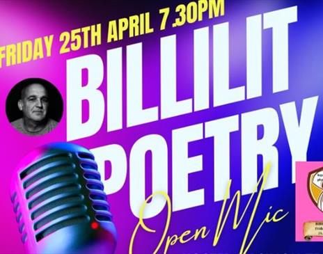 BilliLit Friday Night Poetry Open Mic