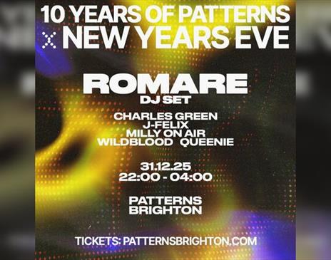 Nye X 10 Years Of Patterns With Romare