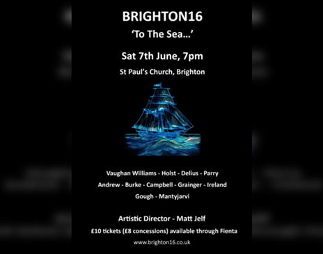 Brighton16 presents 'To The Sea'