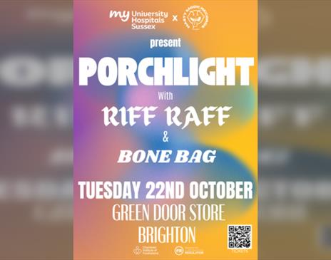 PORCHLIGHT with RIFF RAFF and BONE BAG