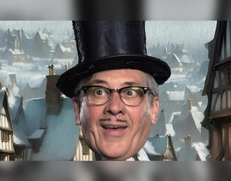 Count Arthur Strong is Charles Dickens in 'A Christmas Carol'