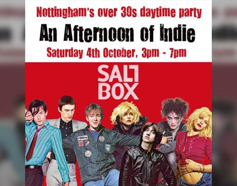 An Afternoon of Indie (over 30s only)