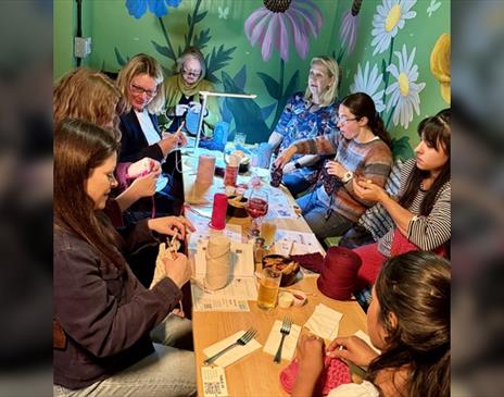 Sip & Stitch: A Festive Crochet Workshop