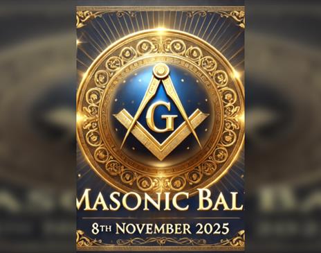 Eastbourne Temple Masonic Ball - Chatsworth Lodge Table