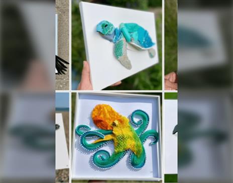 Make Your Own Recycled Art Sea Creature