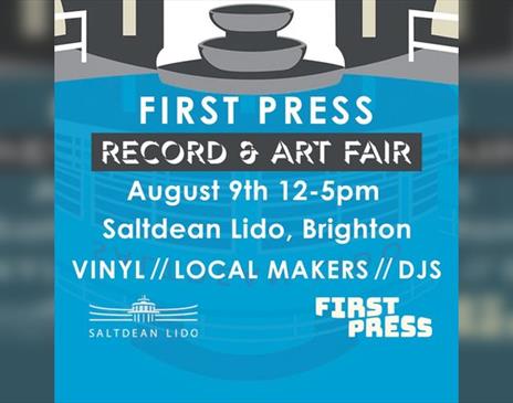 First Press Record & Art Fair @ Saltdean Lido