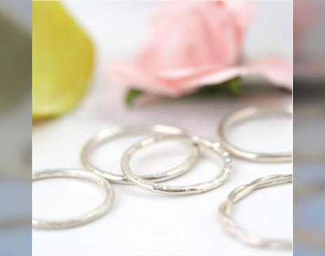 Make Your Own Stacked Silver Rings