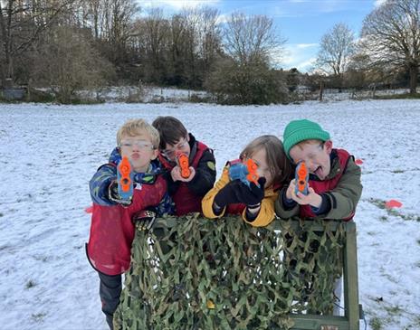 The Outdoors Project | Christmas Holiday Clubs | Kids Outdoor Adventures & Games