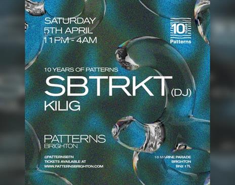 10 Years of Patterns: SBTRKT (DJ)