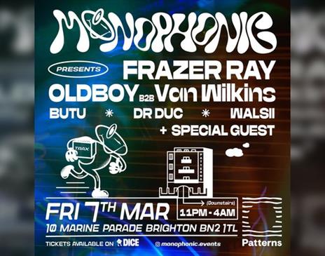 Monophonic Presents Ep.7: Frazer Ray & Oldboy B2B Van Wilkins