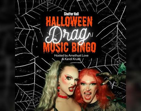 Drag music Bingo: Halloween Edition