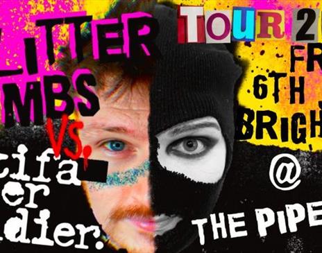 The Glitterbombs + Antifa Supersoldier 2025 UK tour // BRIGHTON with Karnstein + Blythe Blade