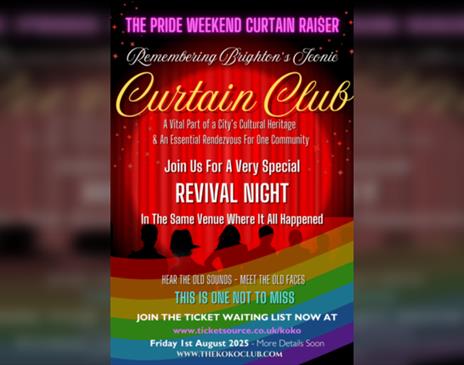 The Curtain Club Revival - Ticket Waiting List