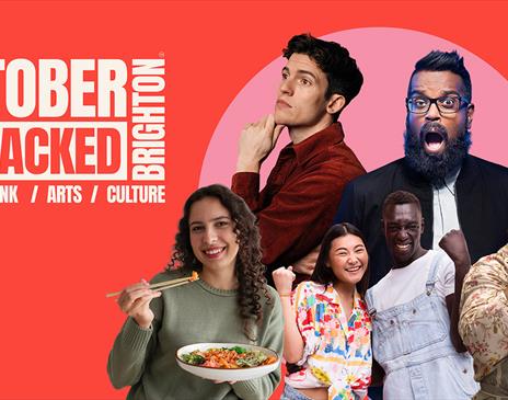 Promotional image for the new October UnPacked programme of events