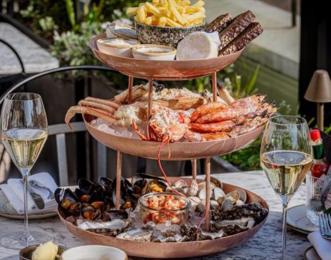 Seafood platter