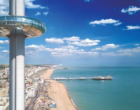 Brighton Seafront  Brighton, British seaside, East sussex