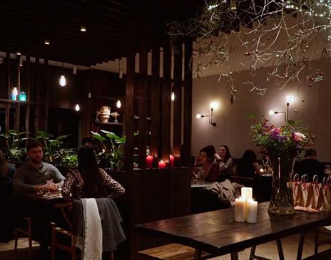 Dinner at Lost in the Lanes, Brighton