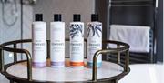Luxury bathroom products.