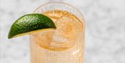 A refreshing cocktail.
