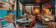 The cosy vibe of the Aunty Bar