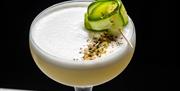 A refreshing cocktail.
