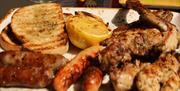 Chops and delicious grilled meats, expertly cooked.