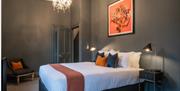 Comfortable bedroom.