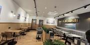 Cornish Bakehouse seating area.