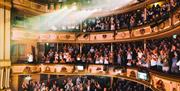 Theatre Royal standing audience