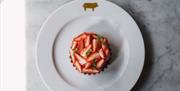 A strawberry tart.