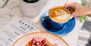 Baked coffee