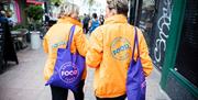 Back of tour guides